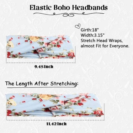 12 Pack Crochet Turban Headband Winter Soft Knitted Hairband Braided Ear Warmer Boho Headwraps For Women Girls 12 Pack Crochet Turban Headband Winter Soft Knitted Hairband Braided Ear Warmer Boho Headwraps For Women Girls